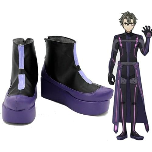 Nautilus Shoes Cosplay Sword Art Online Ordinal Scale Nochizawa Eiji Cosplay Boots Shoes Custom Made Any Size