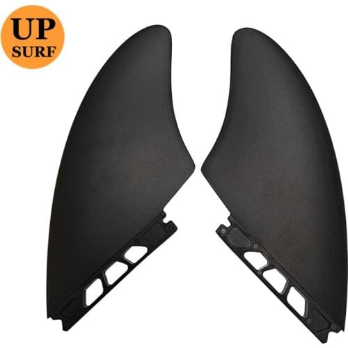 Surf Future Fins Future Keel fin twin fin black 2PCS/SET fin set Fiberglass