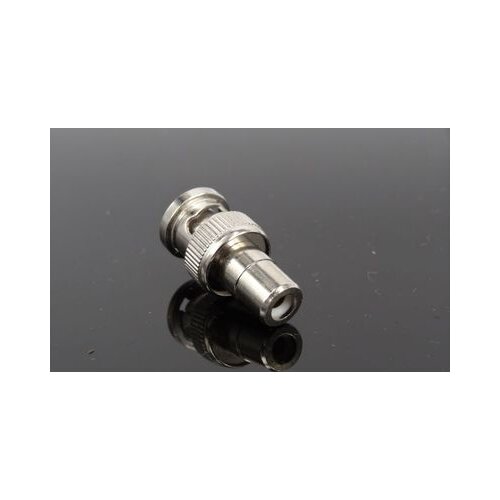 BNC To RCA Cable Connector Socket BNC Male To RCA Female Plug BNC - RCA Nickel Plated Brass Straight Coaxial RF Adapters