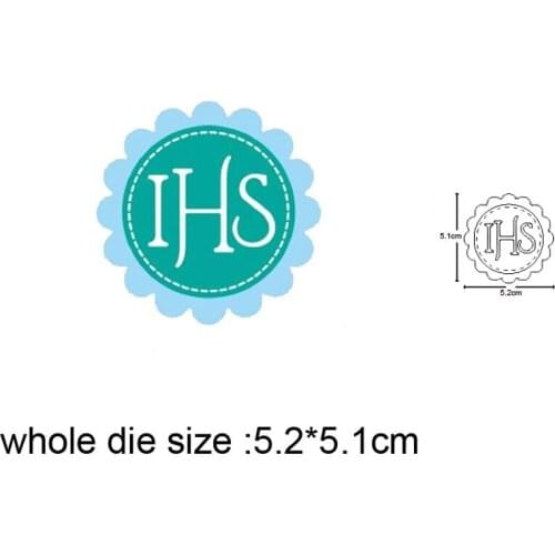 Craft dies IHS Lace Circle Frame Metal Cutting Dies DIY Scrapbooking die cuts Embossing Album Card Making Stencils dies Template