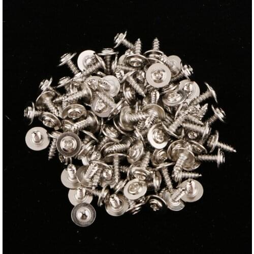 100pcs 8mm Width LED Fixing Clip Fixation Clamp One Side Mounted