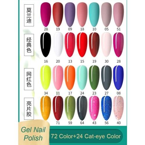 5.3g Gel Polish Set Manicure for Nails Semi Permanent Vernis top coat UV LED Gel Varnish Soak Off Nail Art Gel Nail Polish