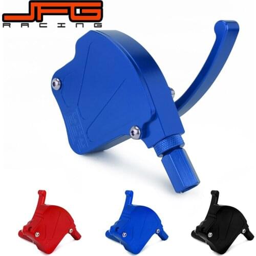Motorbike Aluminum 7/8" 22mm Thumb Throttle Lever Refueling Device Assembly For Banshee YFZ450 Sportrax TRX450R ATV Dirt Bike