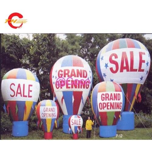 Free air ship to door,2018 Hot sale inflatable ground balloon for outdoor advertising, free logo add inflatable balloon