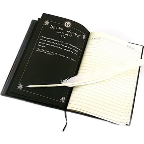 New Death Note Notebook School Large Anime Theme Writing Journal Death Note Planner Anime Diary Cartoon Book Art supplies