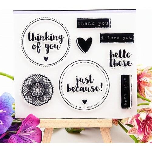 Hot selling Bottle cap transparent clear stamp / silicone seal roller stamp DIY scrapbook album / card production