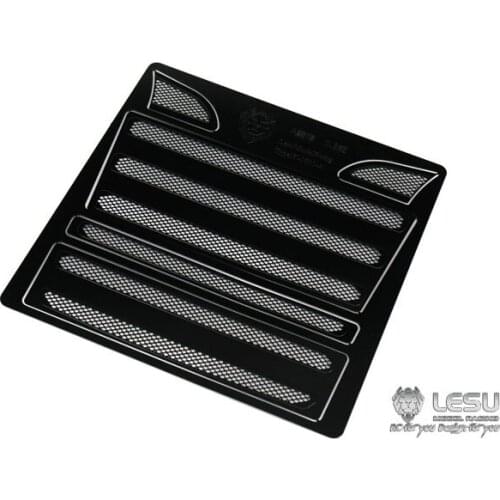LESU DIY Model Metal Front Grille Fence B for 1/14 RC Tmy Tractor Sca Truck TH04760
