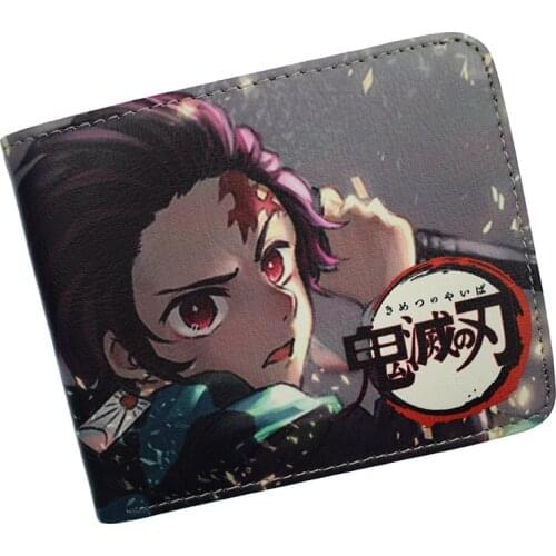 New Arrival Anime Wallet Leather Short Purse With Coin Pocket