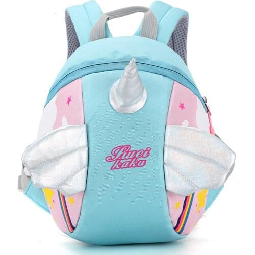 New Children Unicorn Backpacks 3D Girl Boys School Bags Toddler Kids Lovely Schoolbag Kindergarten Cartoon Pouch Mochila
