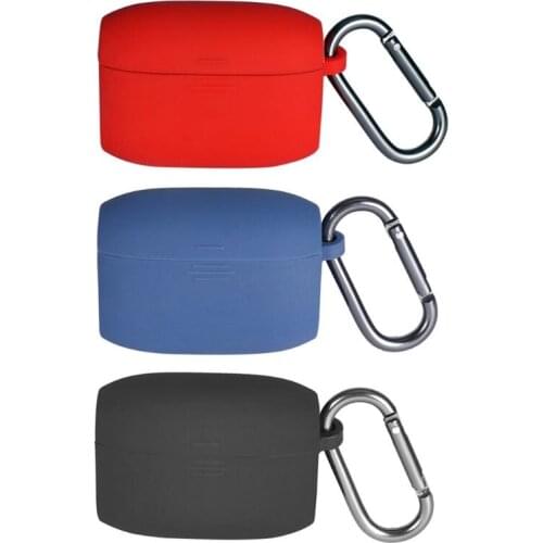 New Clamshell Opening Anti-shock Flexible Silicone Full Protective Cover Case for Jabra Elite Active 65t Earphone