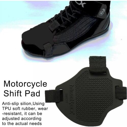 Motorcycle Shift Pad Non-slip Silicone Shoes Cover Wear-resistant Protective Gear