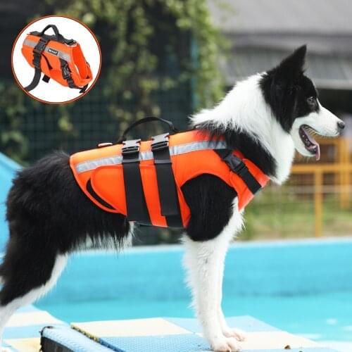 Pet dog life jacket safety clothes summer cooling swimming clothes reflective dog life vest harness for small medium large Dogs