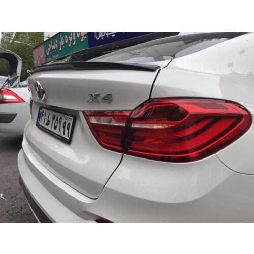 For BMW X4 2014 2015 2016 X4 F26 spoiler ABS Material Rear Roof Trunk Primer Color Spoiler For Xdrive25i xdrive28i xdrive20i X4