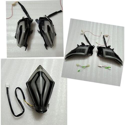 TMAX530 Motorcycle LED Front Rear Turn Signal Light Tail Brake Lamp Taillight For YAMAHA Tmax T-MAX 530 T-MAX530 2012 - 2016