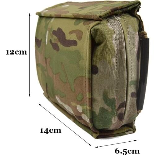 Delustering TwinFalcons Tactical Low-Vis Blow-Out Kit IFAK Trauma Medical First Aid Kit Pouch EMT Pouch TW-P054