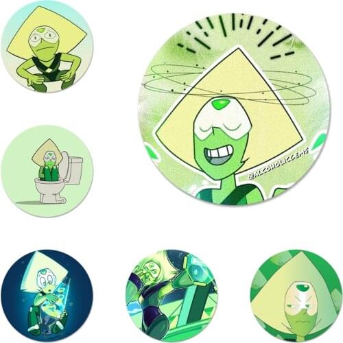 STEVEN UNIVERSE PERIDOT Badge Brooch Pin Accessories For Clothes Backpack Decoration gift 58mm