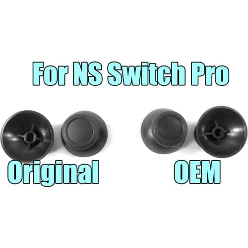 200pcs Original For Nintend Switch Pro Analog Cover 3D Thumb Sticks Joystick Thumbstick Mushroom Cap For Switch Pro Controller