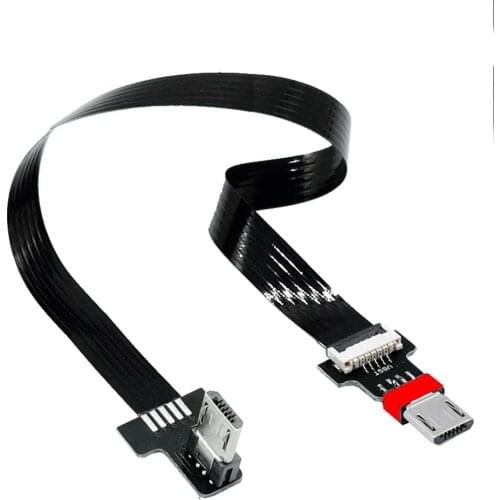 5 Pin Micro USB Male To Micro USB Male OTG Converter Adapter Lead Data Cable Charging Cord For Phone Tablet