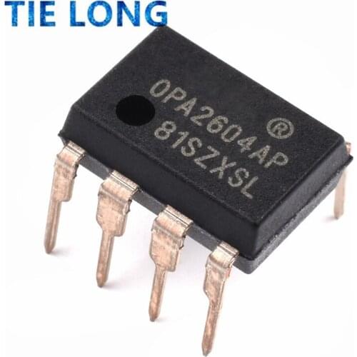 5pcs/lot OPA2604AP OPA2604A OPA2604 2604AP DIP-8 In Stock