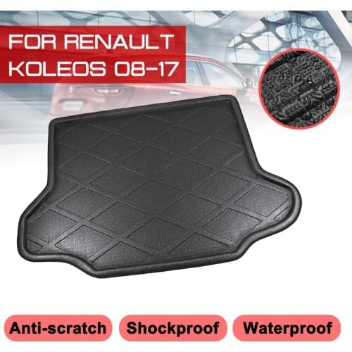 Car Floor Mat Carpet Rear Trunk Anti-mud Cover For Renault Koleos 2008 2009 2010 2011 2012 2013-2017