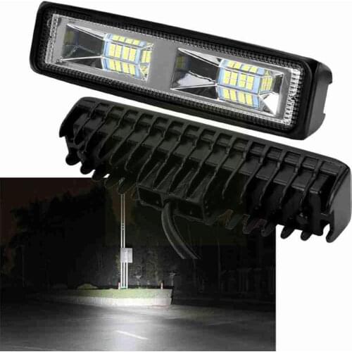 Car Light Assembly Led Fog Lights Off Road 4x4 48W ATV Light SUV Light Bar Led Bar DRL Spotlight Work For Trucks LED Spot B E6I7