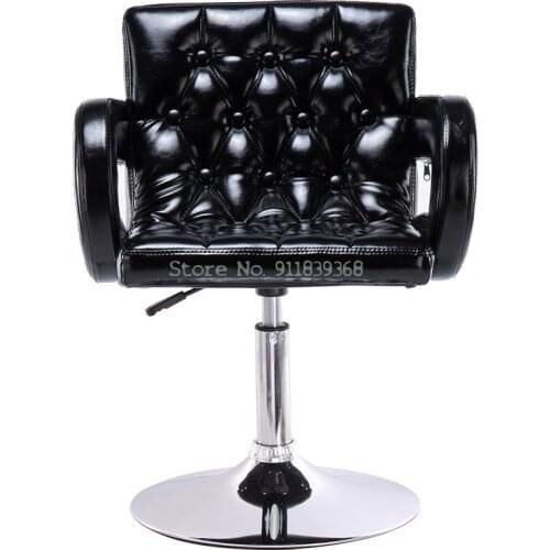Bar Chair Modern Simple High Stool Lift Front Desk Swivel Chair Light Luxury Bar Stool Back Chair Home Bar Stool