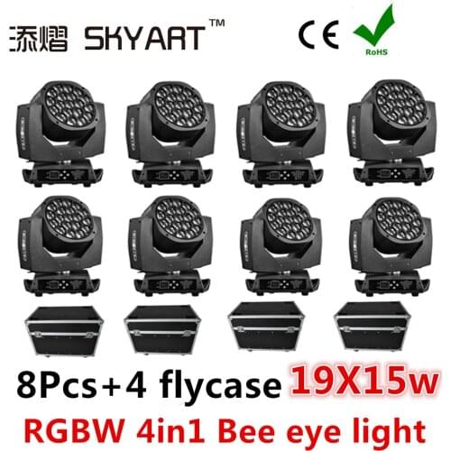 Free Shipping Wtih Flight Case Led B EYE Beam Clay Paky K10 Bee Eye Led Moving Head Light