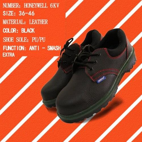 Safety Shoes Anti-Smash and Anti-Puncture Steel Bottom and Steel Toe