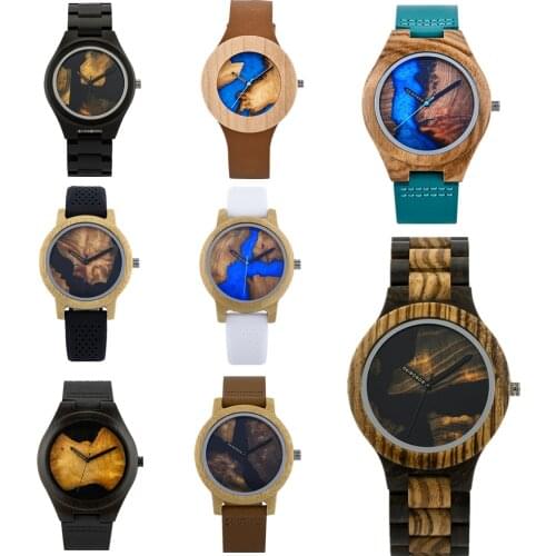 Mens Watch BOBO BIRD New Design Wooden Women Wristwatch Couple Timepiece Unique Dial Japanese Movement reloj hombre Great Gift