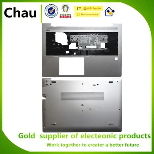 Chau New HP Elitebook 850 G6 855 755 G6 Palmrest Upper Case Keyboard Cover L63370-001 / Bottom Case Base L63359-001