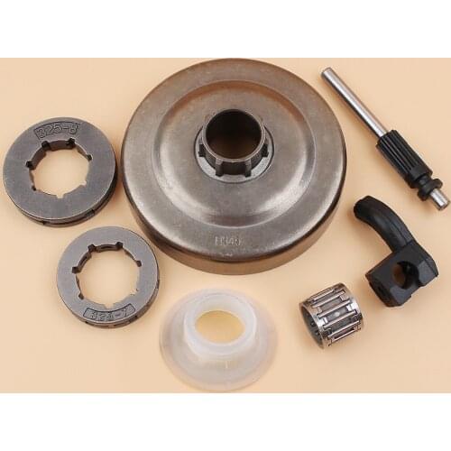 .325" Clutch Drum Sprocket Oil Pump Worm Gear Fit Husqvarna 340 345 346XP 350 351 353 445 450 Chainsaw Parts