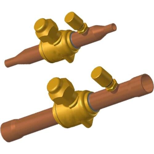 Bi-flow ball valve has Broad temperature range equally applicable to freezing, refrigeration and air conditioning applications