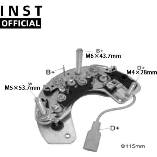 ALTERNATOR GENERATORS RECTIFIER BRIDGE FOR LR568HD 86AB10304BA 84 469 UBB 137 132721 RL-09H