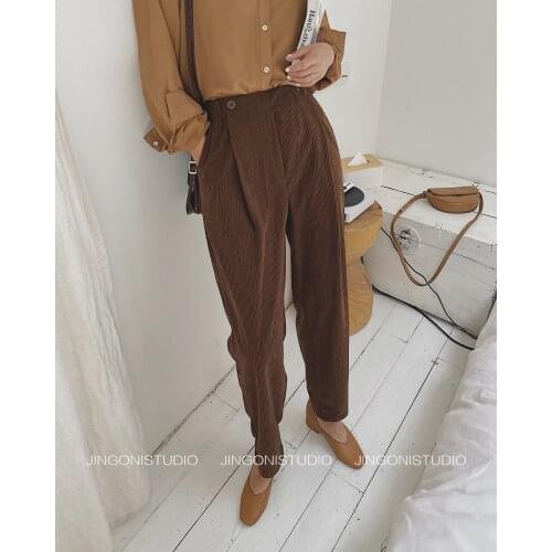 Jingoni Women's Corduroy Trousers