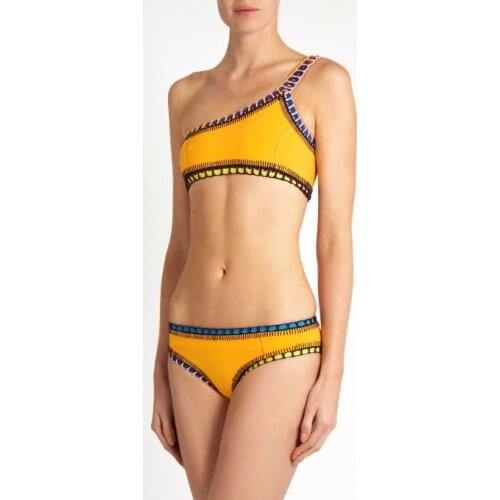 JUNE LIPS 12 Color White Dark Blue Beige Yellow Red Price 2 Piece Set Ladies Summer Beach Bikini 2021 New Arrivals One