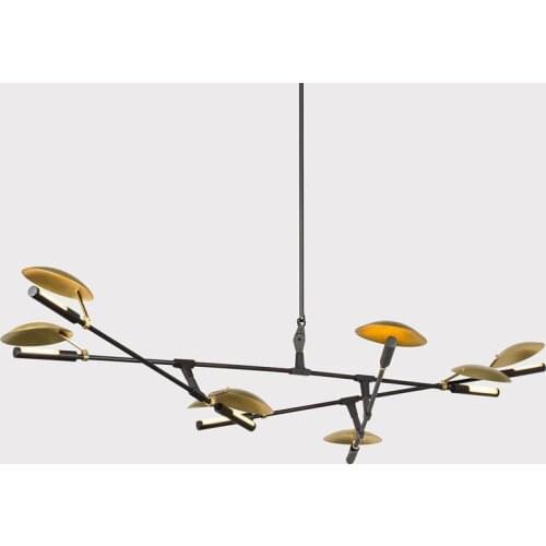 Creative simplicity Nordic chandelier modern design living room lamp coffee shop creative personality branch lighting