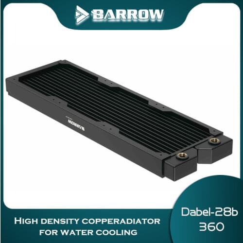 Barrow 360 copper Water Cooling Radiator single-wave 14 Waterways (Thick:30MM)