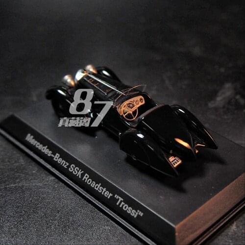 BOS 1/87 BENZ SSK Roadster Trossi 1932 collection of die casting resin trolley model