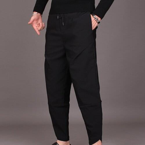 Fashion brand dark loose feet Harem pants fall 2020 new style male hairdresser fashion casual pants