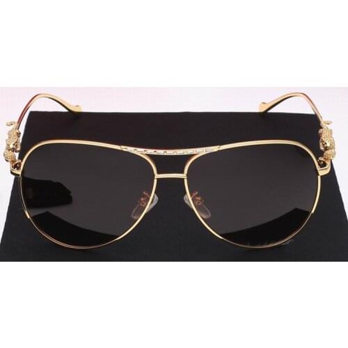 Polarized Good Quality Large Size Sunglasses Sun Glasses for Men TAC Lens Metal Bracket No. 205