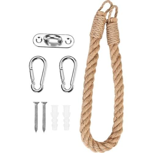 Industrial Hemp Rope Toilet Paper Holder, Perforated Toilet Paper Towel Holder, Can Be Used for Bathroom Decoration