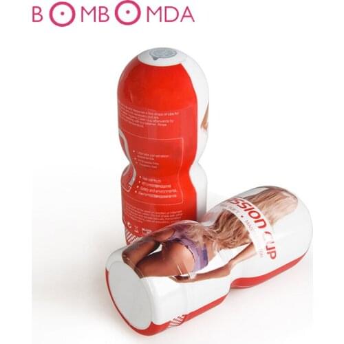 Sex Toys Male Masturbation Cup Pussy Realistic Vagina Pocket Aircraft Cup Vaginal Oral Masturbation Tool Adult Sex Toys For Man