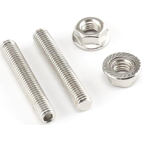 Stainless Exhaust Manifolds Stud for Ford 4.6 & 5.4 Liter V8 2 Manifolds Car