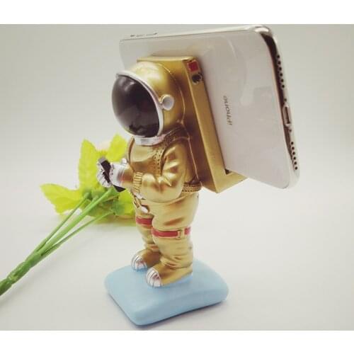 Phones Holder Support Desk Decor for IPhone XiaoMi Huawei Samsung Classic Astronaut Spaceman Mobile Phone Bracket Stand Smart