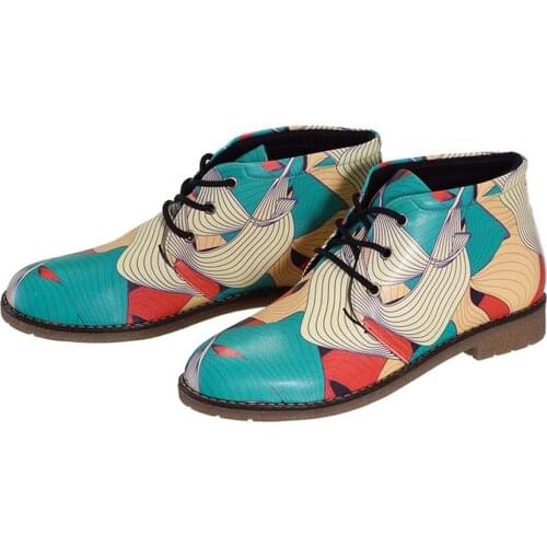 Digital printed women hashpapi boots