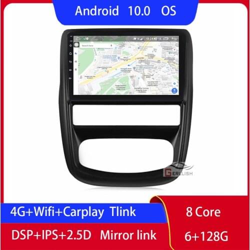 For Renault Duster 2010 2011 2012 - 2015 for Nissan terrano 2014 2015 2016 - 2020 Android Auto Autoradio Carplay Car Radio 1 Din
