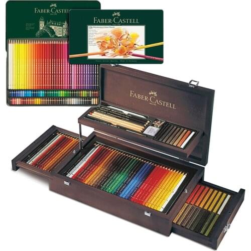 Faber Castell Polychromos Artist Grade Oily Colored Pencils 12/24/36/60/72/120 Colors Professional Art Oily Colored Pencils 1100