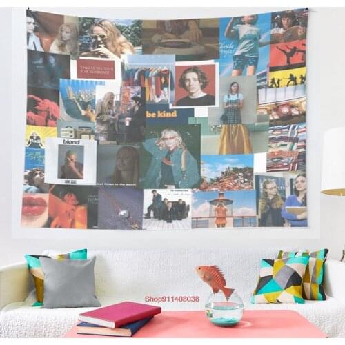 Film Music and Art Collage tapestry Wall Tapestry Wall Hanging Wall Decor Blanket Bedding Curtain Throw