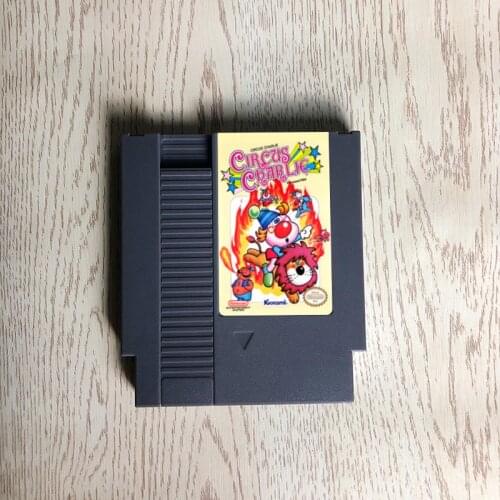 Circus Charlie - 72 pins 8bit game cartridge