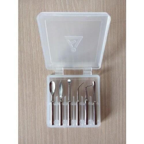 6pcs Wax Tip Pot for Dental Lab Electronic Waxer Wax Pen Pencil High Quality